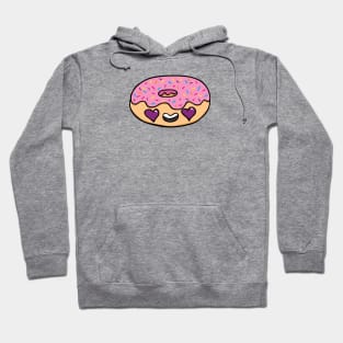 super cute Strawberry Donut with rainbow sprinkles Hoodie